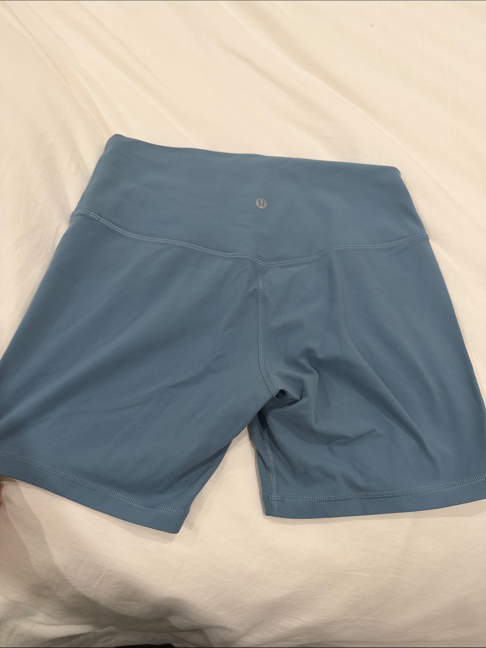 lululemon athletica High-Rise Bike Shorts in Slate Blue
